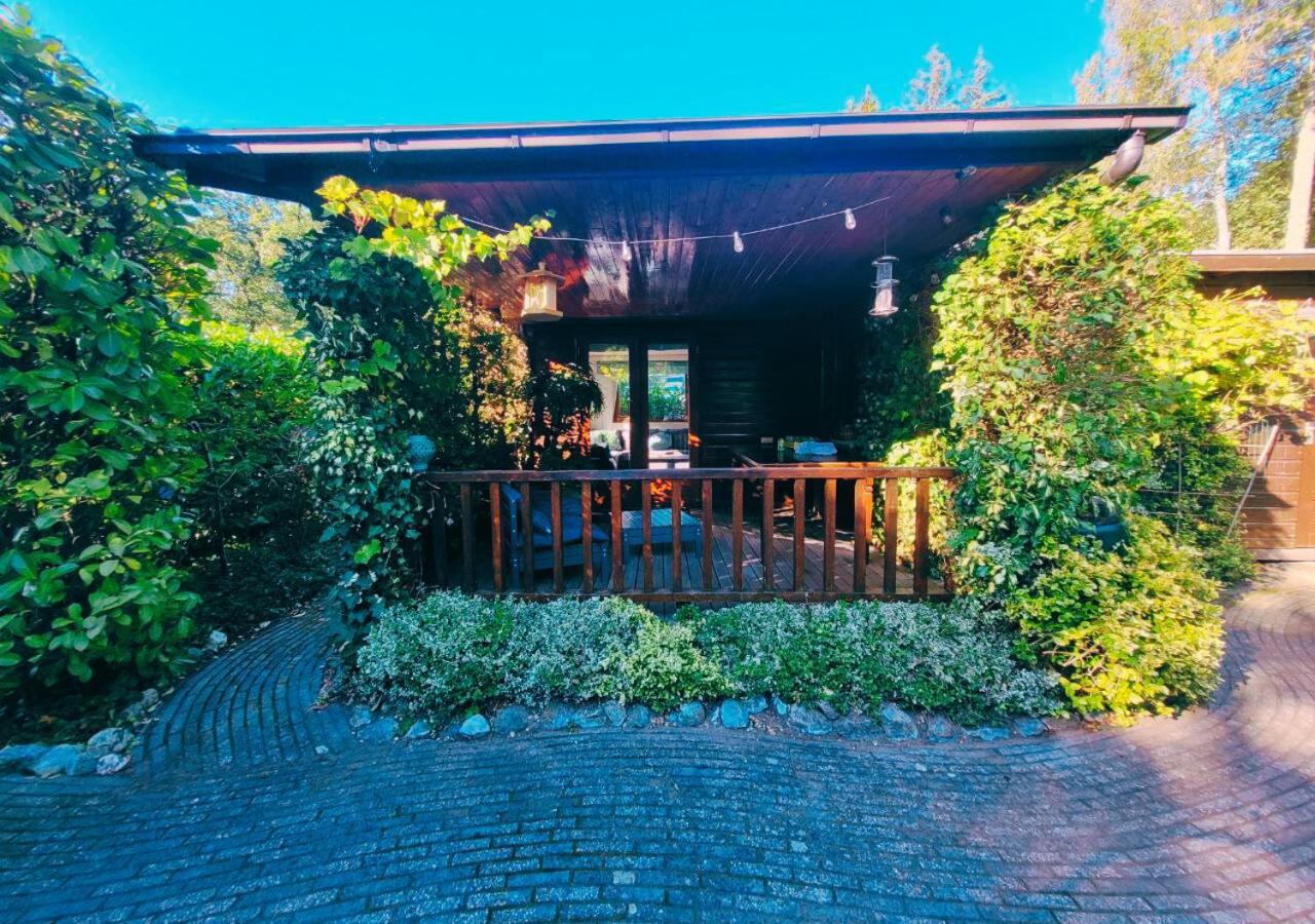 "De Jungle" Chalet Met Veranda Op Ijsselheide Hattemerbroek Veluwe Esterno foto