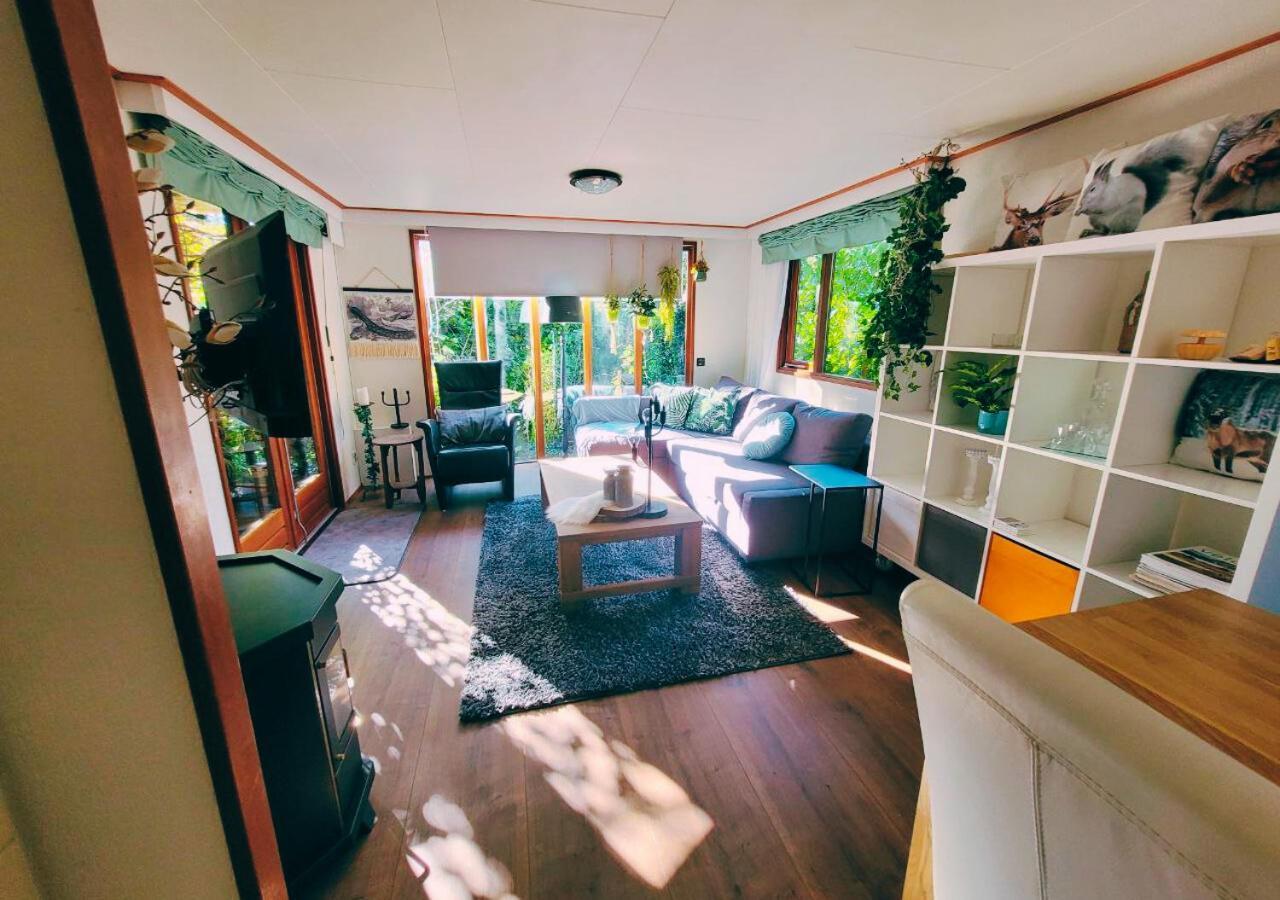"De Jungle" Chalet Met Veranda Op Ijsselheide Hattemerbroek Veluwe Esterno foto